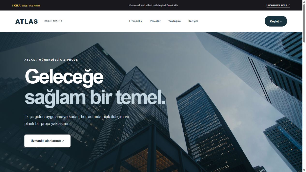 Kurumsal Web Sitesi