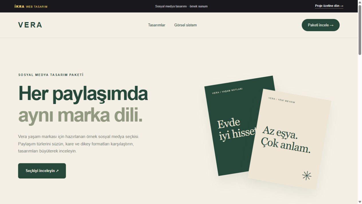 Sosyal Medya Tasarım Paketi